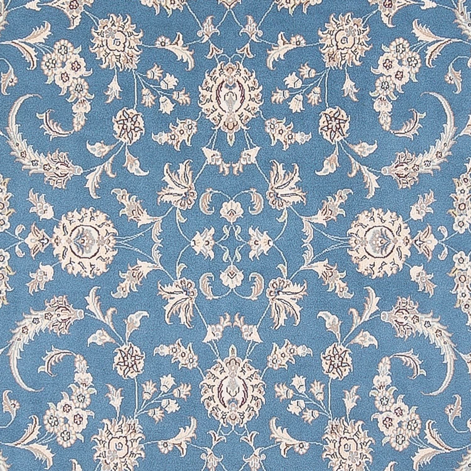 Alfombra Persa - Nain - Prima - 302 x 200 cm - azul claro