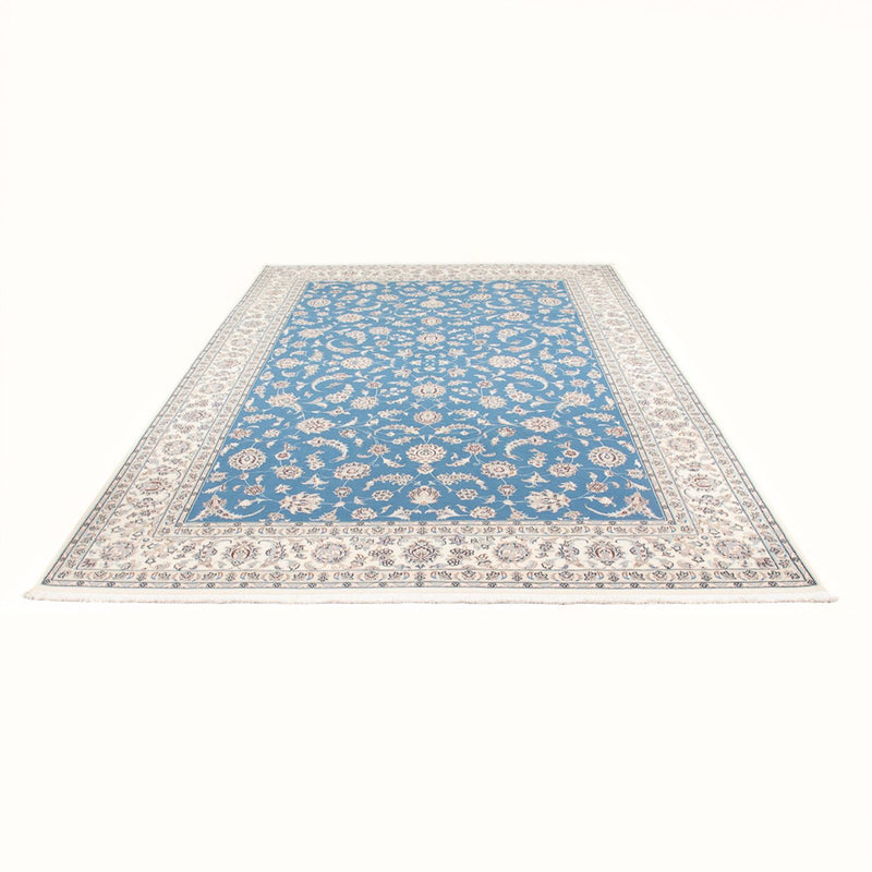 Alfombra Persa - Nain - Prima - 302 x 200 cm - azul claro
