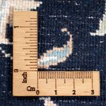 Alfombra de pasillo Alfombra Persa - Nain - Real - 200 x 80 cm - azul oscuro