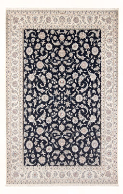 Alfombra Persa - Nain - Prima - 294 x 197 cm - azul oscuro