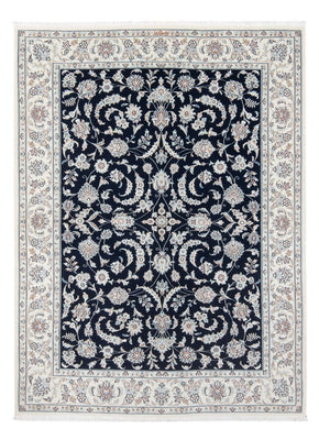 Alfombra Persa - Nain - Prima - 200 x 149 cm - azul oscuro