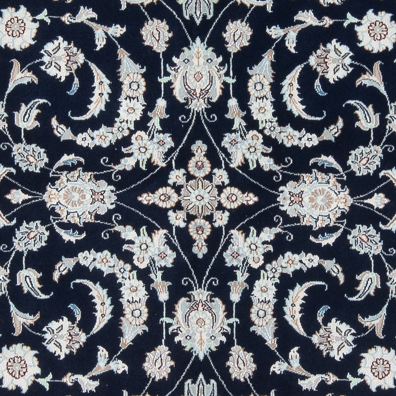 Alfombra Persa - Nain - Prima - 200 x 149 cm - azul oscuro