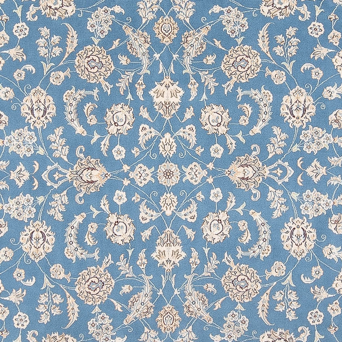 Alfombra Persa - Nain - Prima - 293 x 248 cm - azul claro