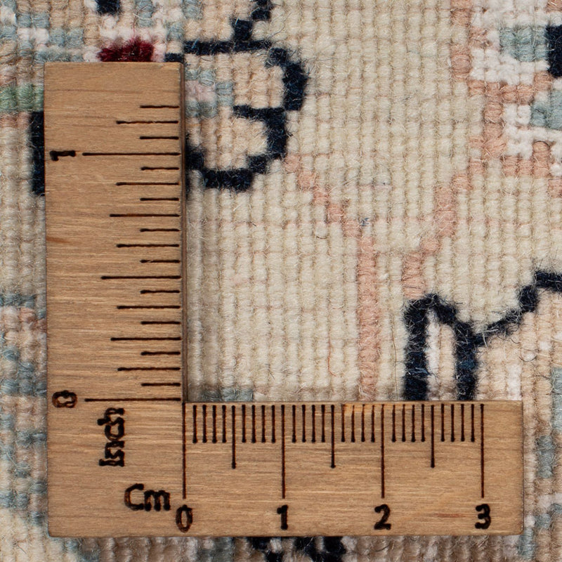 Alfombra persa - Nain - 268 x 245 cm - azul oscuro