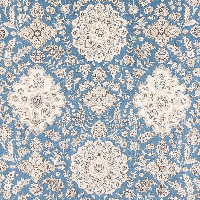 Alfombra Persa - Nain - Prima - 335 x 247 cm - azul claro