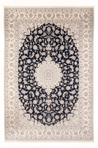 Alfombra Persa - Nain - Prima - 342 x 246 cm - azul oscuro