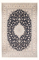 Alfombra Persa - Nain - Prima - 342 x 246 cm - azul oscuro