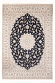 Alfombra Persa - Nain - Prima - 348 x 245 cm - azul oscuro