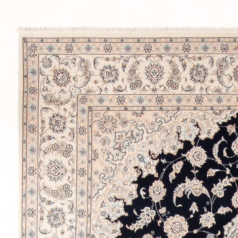 Alfombra Persa - Nain - Prima - 348 x 245 cm - azul oscuro