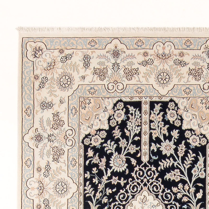 Alfombra Persa - Nain - Prima - 304 x 199 cm - azul oscuro