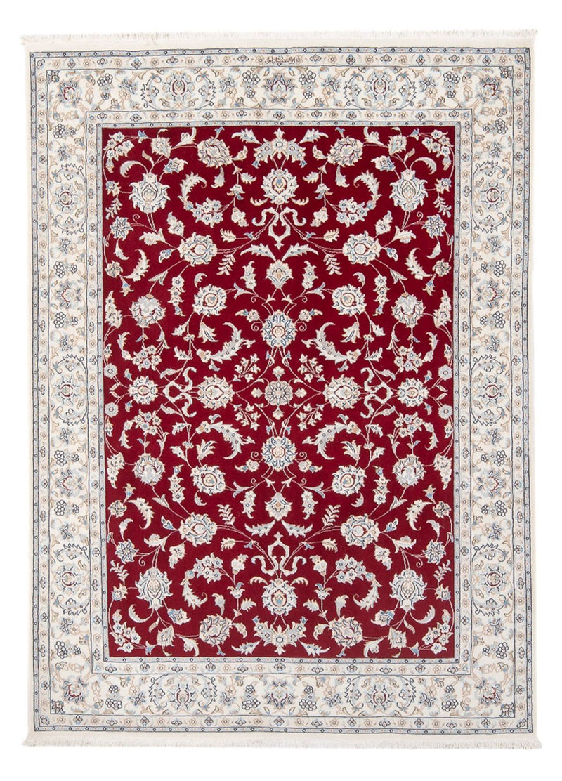 Alfombra Persa - Nain - Prima - 197 x 150 cm - rojo