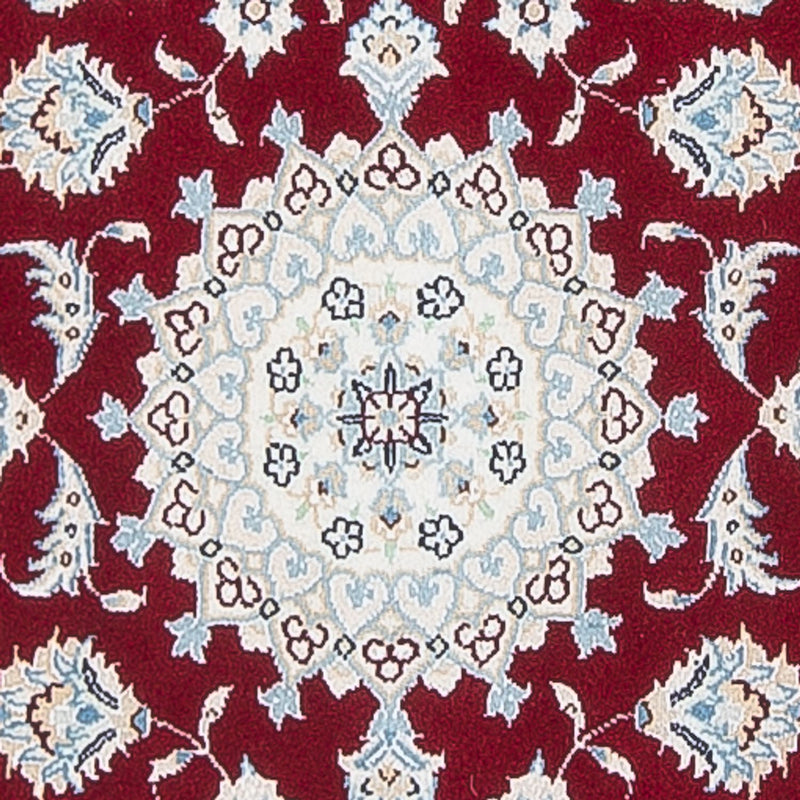Alfombra de pasillo Alfombra Persa - Nain - Prima - 254 x 82 cm - rojo