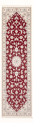 Alfombra de pasillo Alfombra Persa - Nain - Prima - 248 x 81 cm - rojo