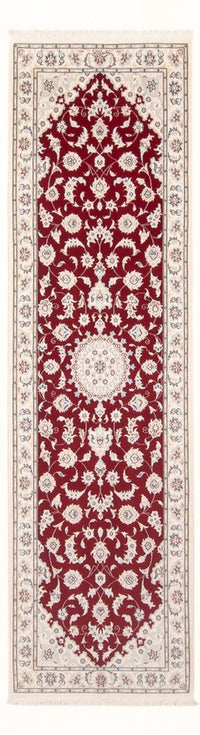 Alfombra de pasillo Alfombra Persa - Nain - Prima - 248 x 81 cm - rojo