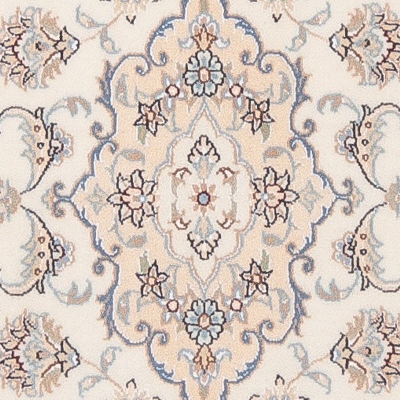 Alfombra de pasillo Alfombra Persa - Nain - Prima - 253 x 82 cm - crema
