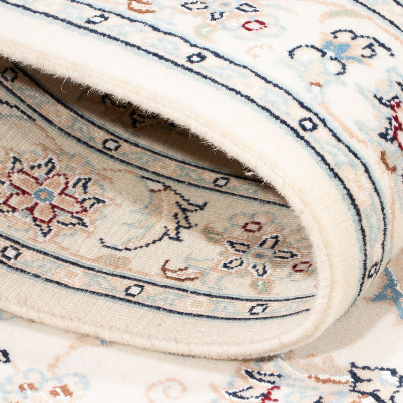 Alfombra de pasillo Alfombra Persa - Nain - Prima - 253 x 82 cm - crema