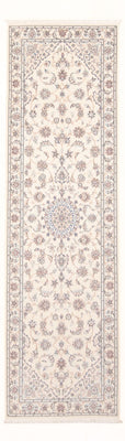 Alfombra de pasillo Alfombra Persa - Nain - Prima - 252 x 82 cm - crema