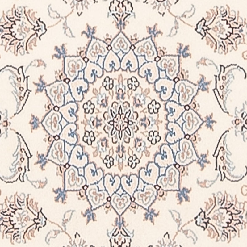 Alfombra de pasillo Alfombra Persa - Nain - Prima - 252 x 82 cm - crema