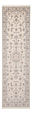 Alfombra de pasillo Alfombra Persa - Nain - Prima - 261 x 82 cm - crema