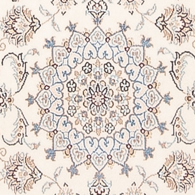 Alfombra de pasillo Alfombra Persa - Nain - Prima - 249 x 82 cm - crema