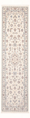 Alfombra de pasillo Alfombra Persa - Nain - Prima - 258 x 79 cm - crema