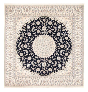 Alfombra persa - Nain cuadrado  - 259 x 247 cm - azul oscuro