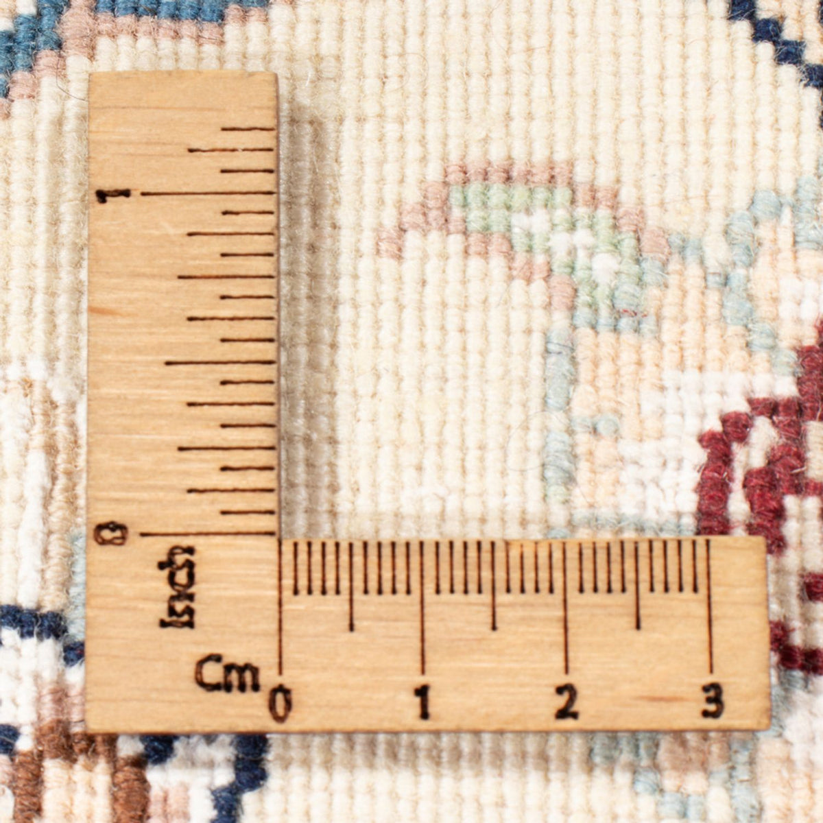 Alfombra de pasillo Alfombra Persa - Nain - Real - 210 x 80 cm - crema