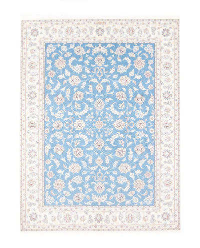 Nain - 9La Alfombra 150x196cm - Alfombra persa - azul claro