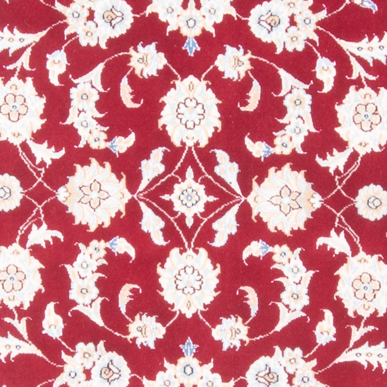Alfombra de pasillo Alfombra Persa - Nain - Real - 199 x 80 cm - rojo