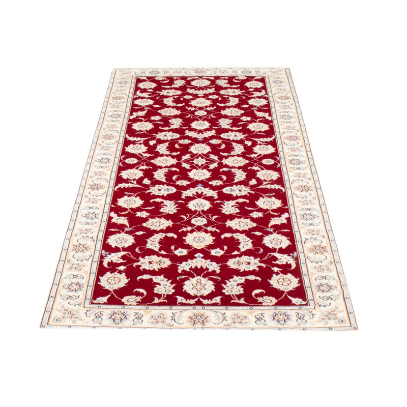 Alfombra de pasillo Alfombra Persa - Nain - Real - 199 x 80 cm - rojo