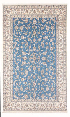 Alfombra Persa - Nain - Prima - 294 x 197 cm - azul claro