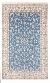 Alfombra Persa - Nain - Prima - 294 x 197 cm - azul claro