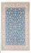 Alfombra Persa - Nain - Prima - 294 x 197 cm - azul claro