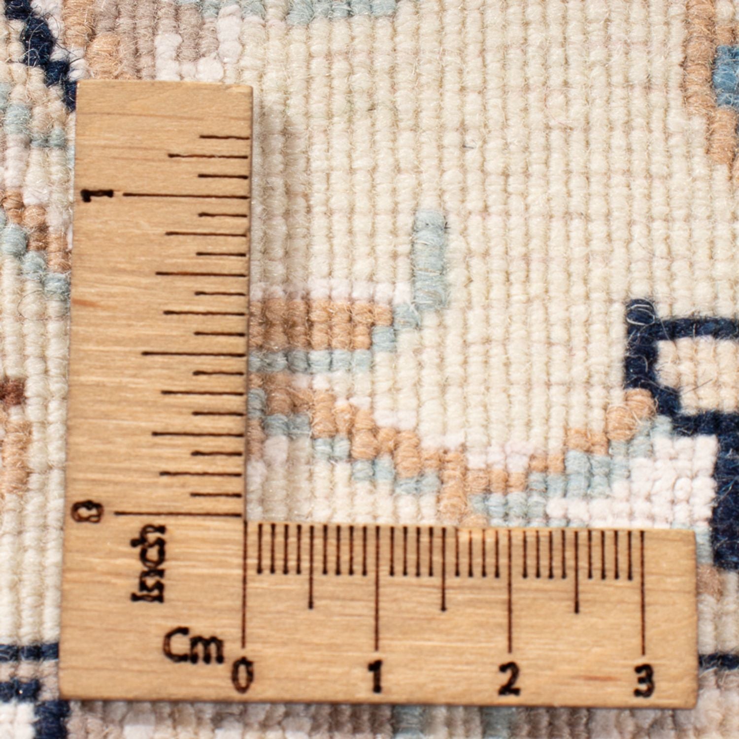 Alfombra Persa - Nain - Prima - 294 x 197 cm - azul claro