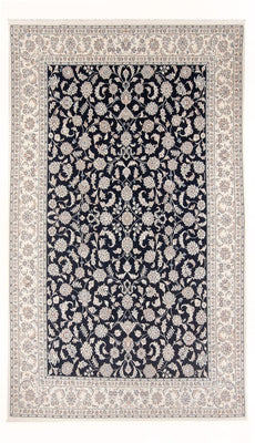 Alfombra Persa - Nain - Prima - 303 x 196 cm - azul oscuro
