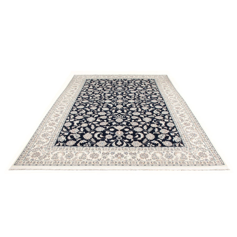 Alfombra Persa - Nain - Prima - 303 x 196 cm - azul oscuro
