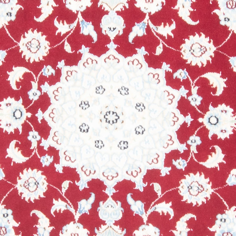 Alfombra de pasillo Alfombra Persa - Nain - Real - 206 x 80 cm - rojo