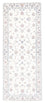 Alfombra de pasillo Alfombra Persa - Nain - Real - 200 x 80 cm - crema