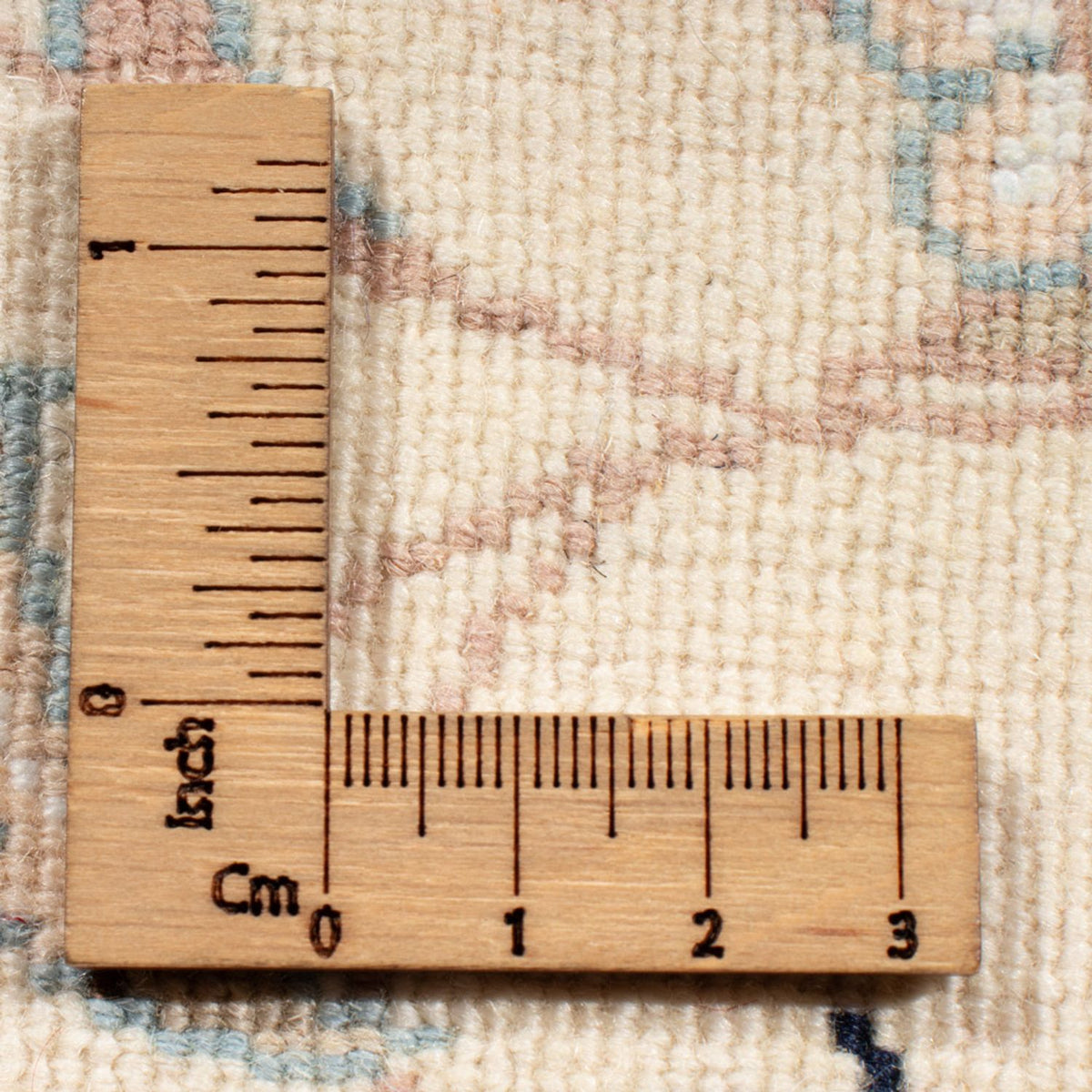 Alfombra de pasillo Alfombra Persa - Nain - Real - 197 x 81 cm - crema