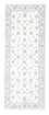 Alfombra de pasillo Alfombra Persa - Nain - Real - 203 x 80 cm - crema