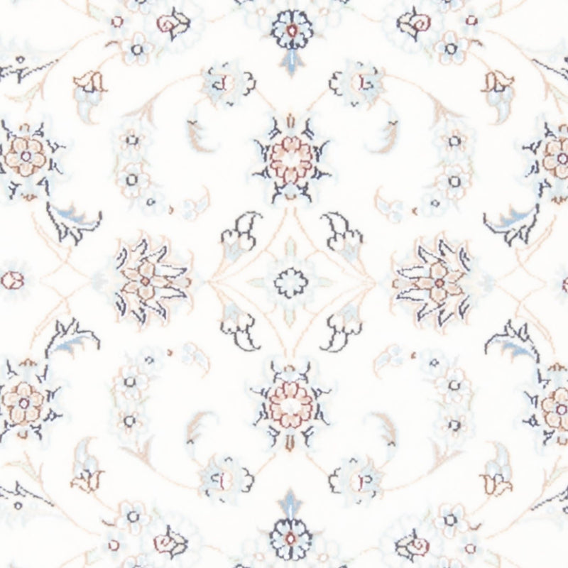 Alfombra de pasillo Alfombra Persa - Nain - Real - 203 x 80 cm - crema