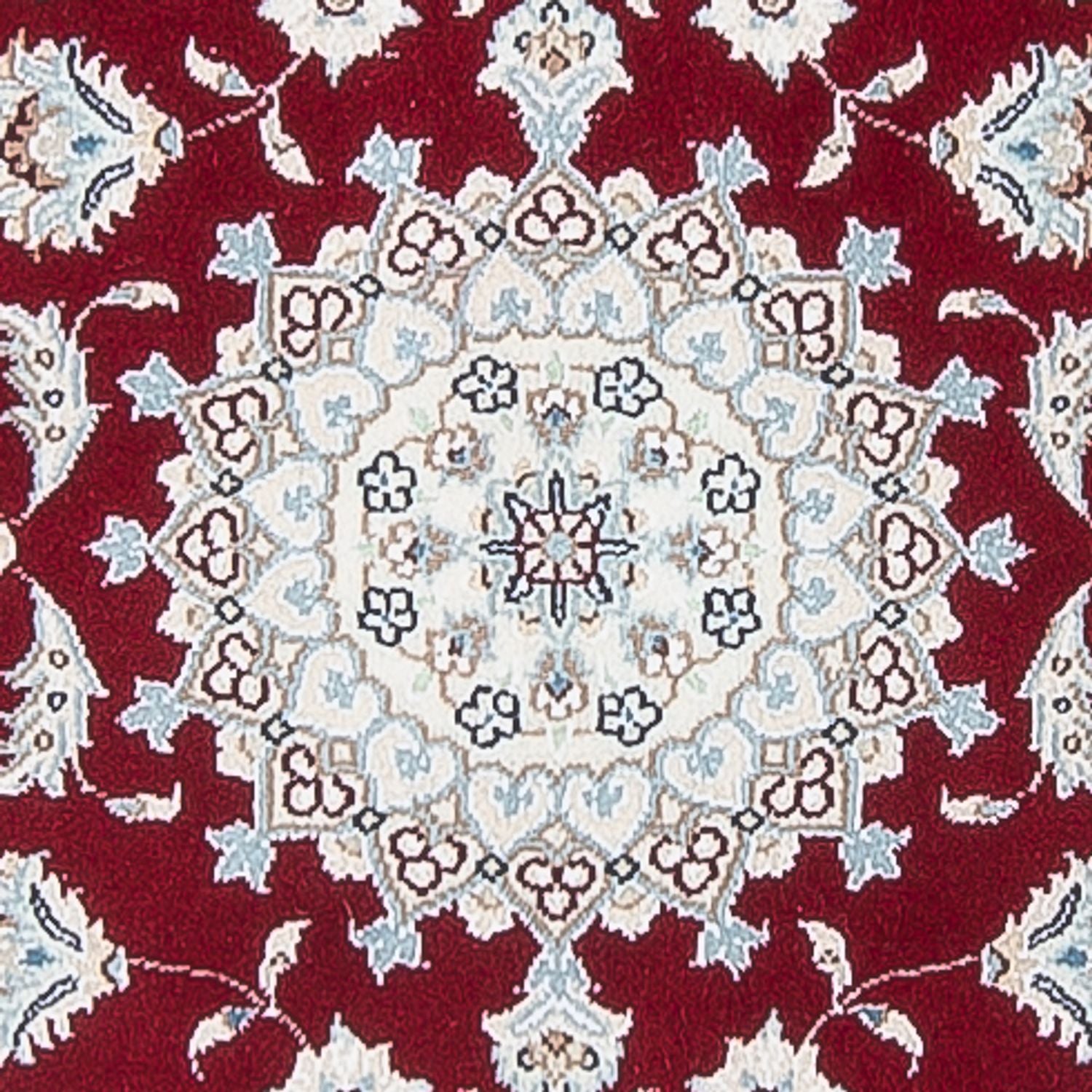 Alfombra de pasillo Alfombra Persa - Nain - Prima - 243 x 81 cm - rojo