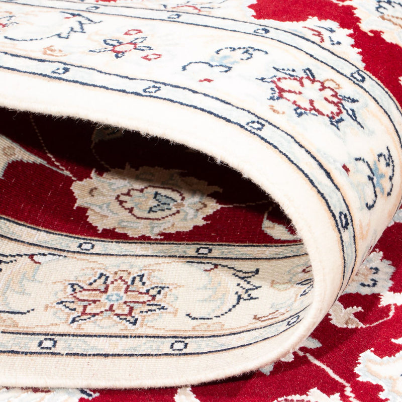 Alfombra de pasillo Alfombra Persa - Nain - Prima - 243 x 81 cm - rojo