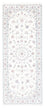 Alfombra de pasillo Alfombra Persa - Nain - Real - 199 x 81 cm - crema