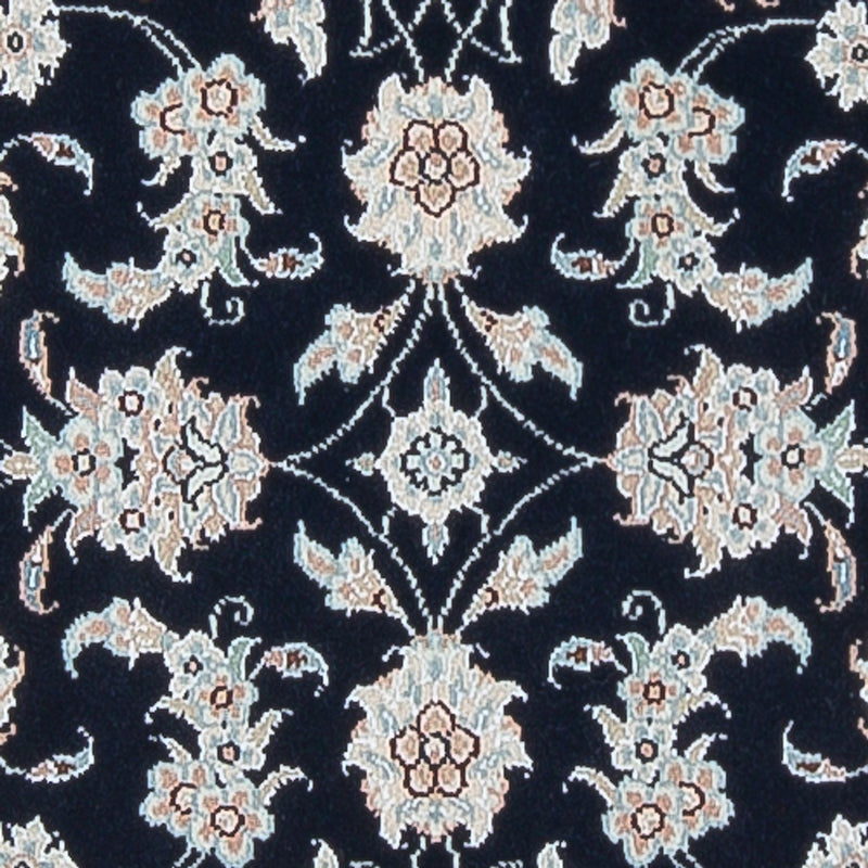 Alfombra de pasillo Alfombra Persa - Nain - Prima - 248 x 82 cm - azul oscuro