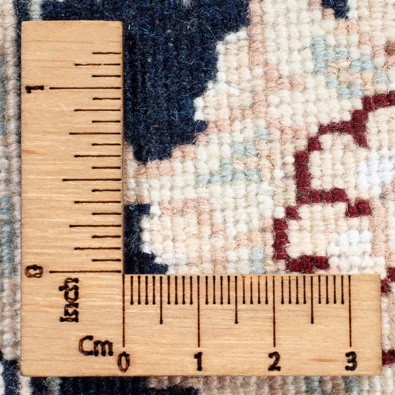 Alfombra de pasillo Alfombra Persa - Nain - Prima - 248 x 82 cm - azul oscuro