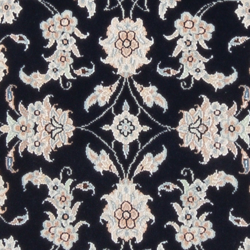 Alfombra de pasillo Alfombra Persa - Nain - Prima - 248 x 83 cm - azul oscuro