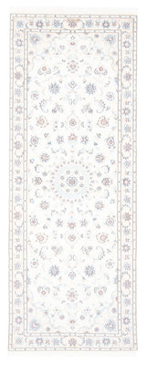 Alfombra de pasillo Alfombra Persa - Nain - Real - 212 x 80 cm - crema