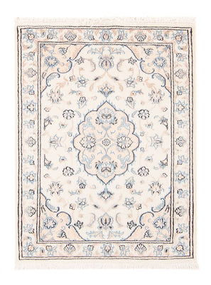 Alfombra persa - Nain - 85 x 60 cm - crema
