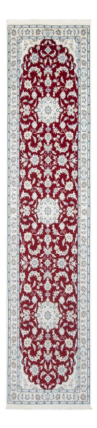 Alfombra de pasillo Alfombra Persa - Nain - Prima - 300 x 78 cm - rojo